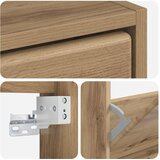  Ormar za cipele na zidu BREDA 71 x 17 x 43 cm Konstruirano drvo | shoptok.hr