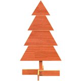  Drveno ukrasno božićno drvce voštano smeđi 80 cm od borovine | shoptok.hr