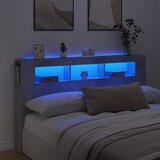 vidaXL LED uzglavlje siva boja betona 180x18 5x103 5 cm Cijene