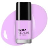 NOBEA Day-to-Day Gel-like Nail Polish lak za nohte z gel učinkom odtenek #N69 Sweet violet 6 ml | Shoptok.si