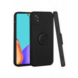Onasi silikonski ovitek liquid ring za samsung galaxy A34 - črn Cene