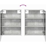  Set ormarića za kupaonicu 5 pcs Betonska siva 53 x 15,5 x 70 cm | shoptok.hr