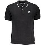 North Sails MEN&#39;S BLACK SHORT SLEEVED POLO SHIRT Cijene