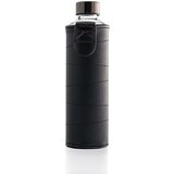 Equa Mismatch Posoda za vodo + embalaža iz umetnega usnja barva Graphite 750 ml | Shoptok.si