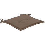  Jastuci za vrtne stolice 2 kom smeđesivi 50x50x3 cm od tkanine | shoptok.hr
