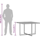  Stol za vrt - Siva | shoptok.hr
