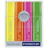 Marker Textsurfer, transparent, 4 kosi