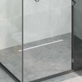 360° Odvod za tuširanje s tankim modelom Srebrno 70 cm | shoptok.hr
