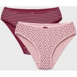 Ysabel Mora 2PACK Klasične bombažne hlačke Pink Hearts | Shoptok.si