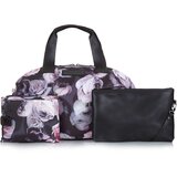 Tiba+Marl previjalna torba raf holdall nylon goth floral | Shoptok.si