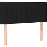  Krevet s oprugama i madracem crni 120 x 200cm od tkanine | shoptok.hr