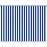  Vanjska roleta 90% blokada UV zraka Plava i bijela pruga 120 x 230 cm | shoptok.hr