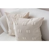 Mioli Decor Set dekorativnih jastučnica Tuffet, 43x43 cm, 2 komada, Krem | ePonuda.com