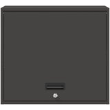  Ormar za zid u garaži Crna 60 x 40 x 53 cm Čelik s prahom | shoptok.hr