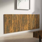  Zidno uzglavlje boja dimljenog hrasta 240 x 1,5 x 80 cm drveno | shoptok.hr