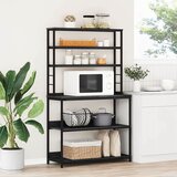 vidaXL Kuhinjska polica Crni hrast 100 x 40 x 168 cm Konstruirano drvo Cijene