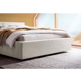 Meise Möbel Bež bračni krevet s prostorom za odlaganje s podnicom 180x200 cm Cube – | shoptok.hr