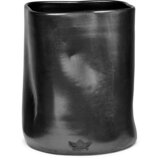 Dutchdeluxes Keramično držalo za pripomočke v nagubanem videzu - Black matt | Shoptok.si