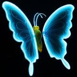 Aigostar LED spoljašnja dekoracija 372xLED 60 cm IP44 leptir/plava | Eponuda.com