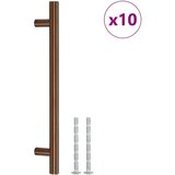  Ručke za ormarić 10 kom brončane 160 mm od nehrđajućeg čelika | shoptok.hr