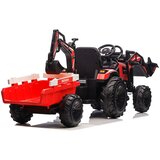 Traktor na akumulator s prikolicom SX2068 - crveni | shoptok.hr