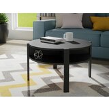 Hom`in klubska miza, črna | Shoptok.si
