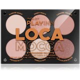 Inglot PlayInn Eyeshadow Palette paleta senčil za oči odtenek LOCA MOCCA 7,4 g | Shoptok.si