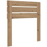  Uzglavlje s uzglavljem Umjetnički hrast 90 cm Konstruirano drvo | shoptok.hr