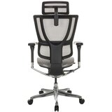 MID.YOU Pisarniški Stol Ergohuman Slim I, Svetlo Siva | Shoptok.si