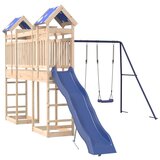 vidaXL Zunanje igralo trdna borovina, (21204440) | Shoptok.si