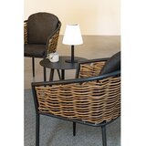 BIZZOTTO Okrugao vrtni stolić aluminijski ø 50 cm Ridley – | shoptok.hr