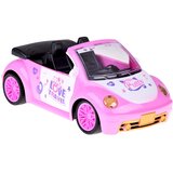 Ružičasti kabriolet na daljinsko upravljanje za lutke, sa svjetlima | shoptok.hr