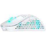 XTRFY M4W rgb, ultra-light wireless gaming mouse, pixart 3389, modular shell, white Cijene