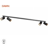Dawn LED SVETILJKA 052/4 PLAFONSKA 4*GU10 IP20 CRNA Cene
