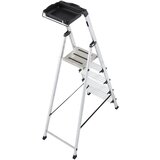 Krause Aluminijasta dvokraka lestev s stopnicami, sistem MultiGrip, 5 stopnic | Shoptok.si