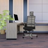 MID.YOU Pisarniški Stol Skarif, Črna, Siva | Shoptok.si