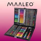 Maaleo set za slikanje u koferu, 168 dijelova, crni | shoptok.hr