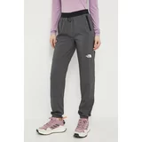 The North Face Športne hlače Mountain Athletics ženske, siva barva, NF0A87G5WUO1