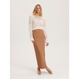 Reserved Ladies` skirt - bež Cene