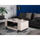 Hom`in klubska miza, 115/49,4/65,4 cm črna, peščene barve | Shoptok.si