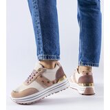 Gemre Pink-beige platform shoes Provinciale | shoptok.hr