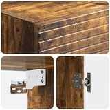  Ormar za montažu na zid Dimljeni hrast 33 x 34,5 x 90 cm | shoptok.hr