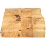Stolna ploča 100x40x2,5 cm masivno drvo manga sa živim rubom | shoptok.hr