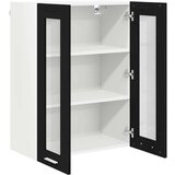 vidaXL viseći ormarić s policom zidne riga crni hrast 60 x 31 x 80 cm | shoptok.hr