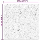  OVIEDO kratkih vlakana crni 240 x 240 cm | shoptok.hr