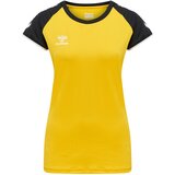 Hummel Funkcionalna majica rumena / črna / bela Cene