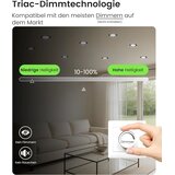 ALUSSO 4x 78 mm vgradni LED reflektor 4 W 3CCT | Shoptok.si