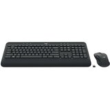Logitech MK545 ADVANCED brezžična črna slo tisk tipkovnica + miška | Shoptok.si
