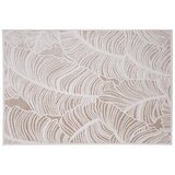  tepih salamanca 160x230 cm bež/bela, dezen sa motivom lišća | Eponuda.com