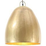  Industrijska viseća svjetiljka 25 W mjedena okrugla 42 cm E27 | shoptok.hr